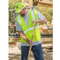 Hi-Viz ANSI Class 2 Solid Mesh Safety Vest